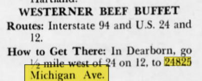 The Westerner - Sept 1969 Ad (newer photo)